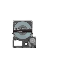 Epson C53S672084 White on Black Labelling Tape (24mm x 8m) 