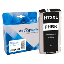 Compatible HP 72 High Capacity Photo Black Ink Cartridge - (C9370A)