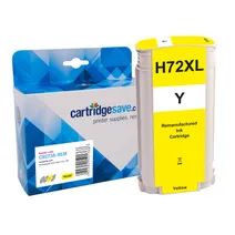 Compatible HP 72 High Capacity Yellow Ink Cartridge - (C9373A)