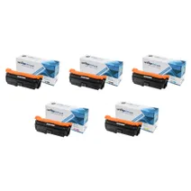 Compatible HP 504A 5 Colour Toner Cartridge Multipack