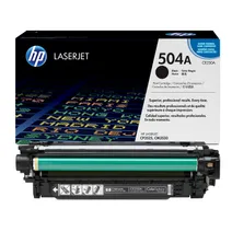 HP 504A Black Toner Cartridge - (CE250A)