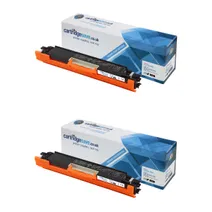 Compatible HP 126A Black Toner Cartridge Twin Pack - (CE310AD)