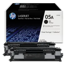 HP 05A Black Toner Cartridge Twin Pack (CE505D)