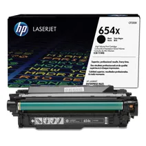 HP 654X High Capacity Black Toner Cartridge - (CF330X)