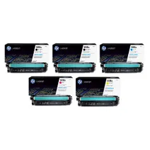 HP 508A 5 Colour Toner Cartridge Multipack