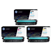 HP 508X High Capacity 3 Colour Toner Cartridge Multipack