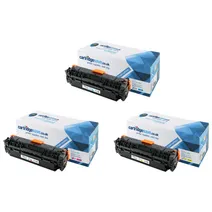 Compatible HP 305A 3 Colour Toner Cartridge Multipack (CF370AM)