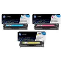 HP 304A 3 Colour Toner Cartridge Multipack - (CF372AM)