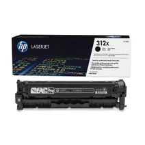 HP 312X High Capacity Black Toner Cartridge - (CF380X)