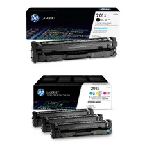 HP 201X High Capacity 4 Colour Toner Cartridge Multipack