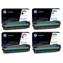 HP 655A 4 Colour Toner Cartridge Multipack