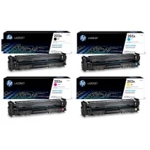 HP 203A 4 Colour Toner Cartridge Multipack