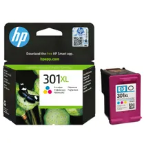 HP 301XL High Capacity Tri-Colour Ink Cartridge - (CH564EE)