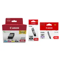 Canon CLI-581XXL Extra High Capacity 6 Colour Ink Cartridge Multipack