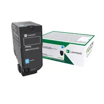 Lexmark 75B20C0 Cyan Return Program Toner Cartridge