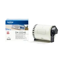 Brother DK-22246 Black On White 103mm x 30.48m Strong Adhesive Continuous Tape Paper