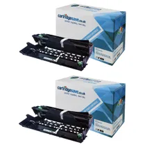 Compatible Brother DR-3400 Black Drum Unit Twin Pack