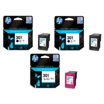 HP 301 2 x Black & 1 x Tri-Colour Ink Cartridge Multipack E5Y87EE