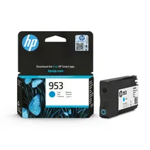 HP 953 Cyan Ink Cartridge - (F6U12AE)