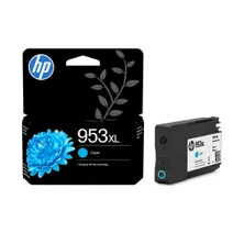 HP 953XL High Capacity Cyan Ink Cartridge - (F6U16AE)