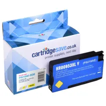 Compatible HP 953XL High Capacity Yellow Ink Cartridge - (F6U18AE)