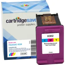 Compatible HP 302 Tri-Colour Ink Cartridge - (F6U65AE)