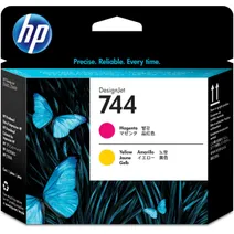 HP 744 Magenta and Yellow Printhead (F9J87A)