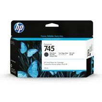 HP 745 Matte Black Ink Cartridge - (F9J99A)