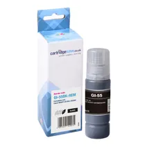 Compatible Canon GI-55BK Black Ink Bottle - (6292C001)