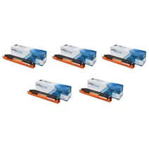 Compatible HP 126A 5 Colour Toner Cartridge Multipack