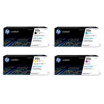 HP 212X High Capacity 4 Colour Toner Cartridge Multipack