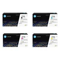 HP 214Z Extra High Capacity 4 Colour Toner Cartridge Multipack