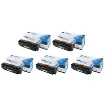 Compatible HP 312A 5 Colour Toner Cartridge Multipack