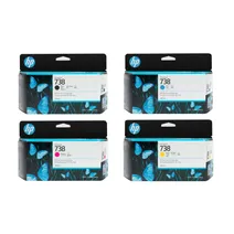 HP 738 4 Colour Ink Cartridge Multipack
