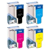 Compatible HP 738XL High Capacity 4 Colour Ink Cartridge Multipack