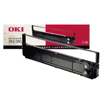 OKI 9002311 Microline Black Nylon Ink Ribbon