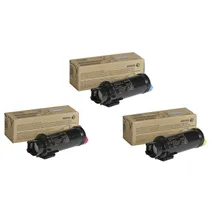 Xerox 106R0347 3 Colour Toner Cartridge Multipack
