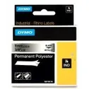 Dymo 18485 Black On Metallic 9mm x 5.5m Polyester Adhesive Tape Cartridge (S0718170)