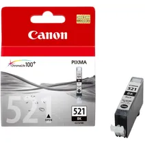 Canon CLI-521BK Black Ink Cartridge - (2933B001AA)