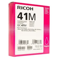 Ricoh GC41M Standard Capacity Magenta Gel Ink Cartridge - (405763)