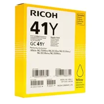 Ricoh GC41Y Standard Capacity Yellow Gel Ink Cartridge - (405764)