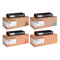 Ricoh Type SPC220E 4 Colour Toner Cartridge Multipack