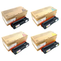 Ricoh 4064 High Capacity 4 Colour Toner Cartridge Multipack