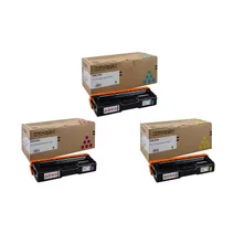 Ricoh 40754 3 Colour Toner Cartridge Multipack
