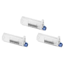 Oki 4386610 3 Colour Toner Cartridge Multipack