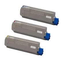 Oki 4431530 3 Colour Toner Cartridge Multipack