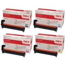 Oki 448444 4 Colour Image Drum Multipack (44844469/70/71/72)