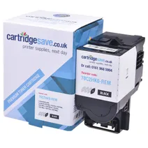 Compatible Lexmark 702HK High Capacity Black Toner Cartridge - (70C2HK0)