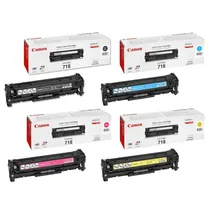 Canon 718 4 Colour Toner Cartridge Multipack
