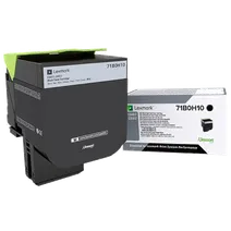 Lexmark 71B0H10 High Capacity Black Toner Cartridge
